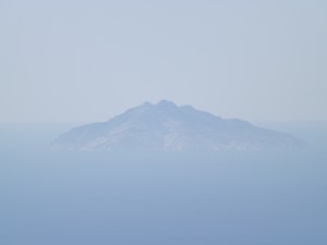 Isola del Giglio vista da Monte Capanne