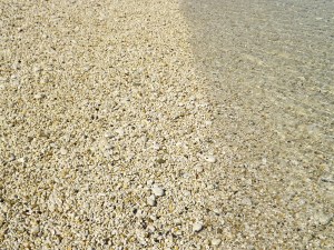 Spiaggia di chicchi di riso