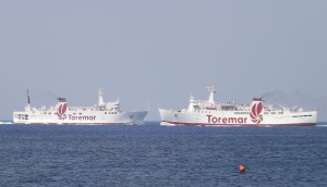 Traghetti in entrata e in uscita da Portoferraio