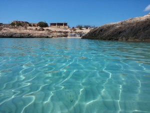La spiaggia più piccola di cala Croce