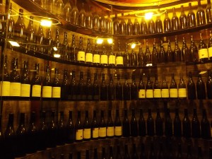 Cantina all'interno del castello di Grinzane Cavour