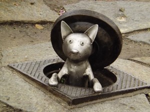 Torino, sculture in metallo